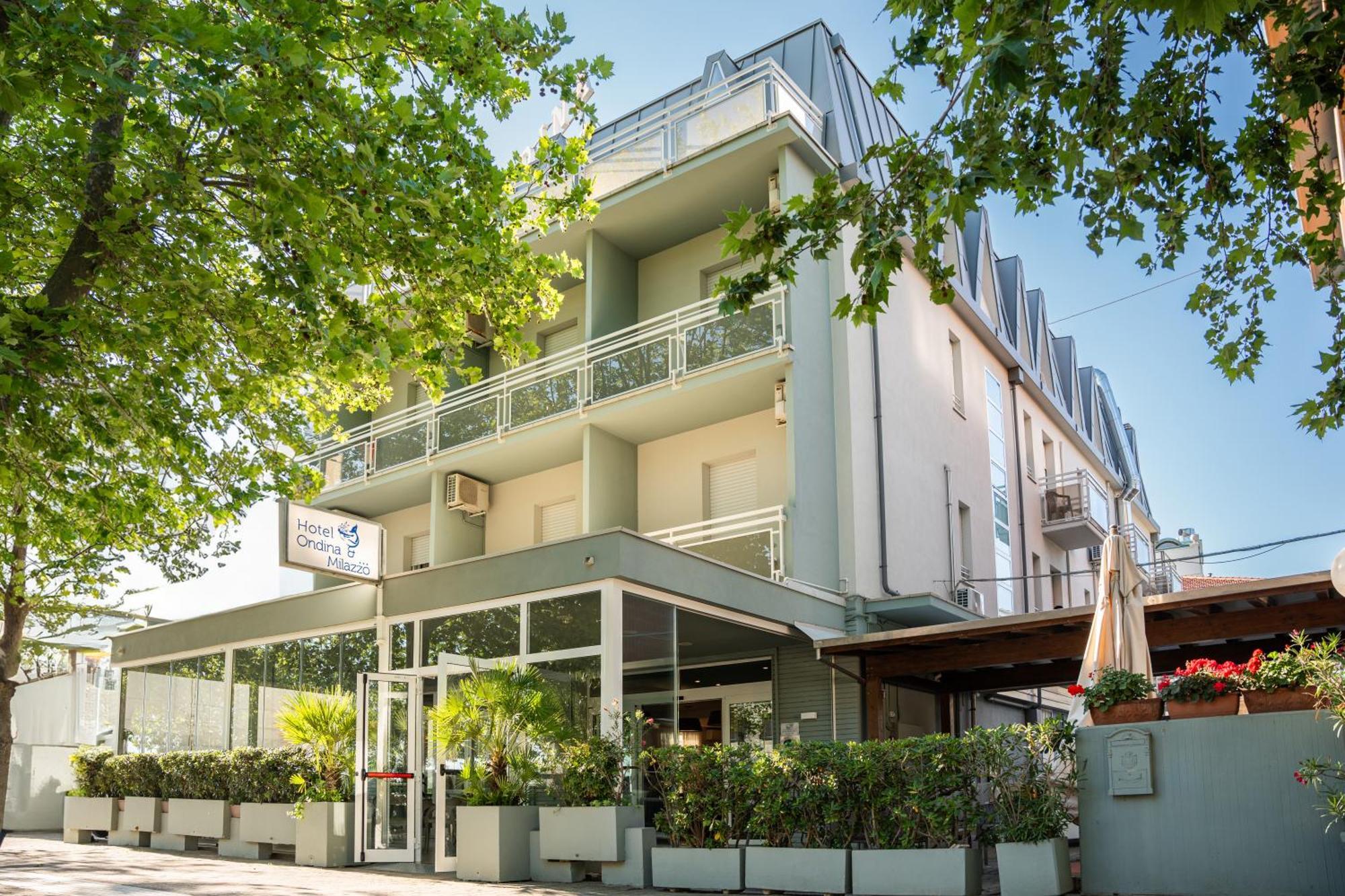 Hotel Ondina E Milazzo Cervia Zewnętrze zdjęcie